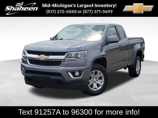 Satin Steel Metallic 2018 Chevrolet Colorado LT