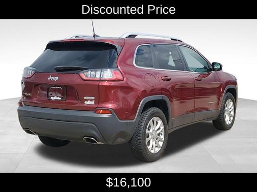 Velvet Red Pearlcoat 2019 Jeep Cherokee Latitude