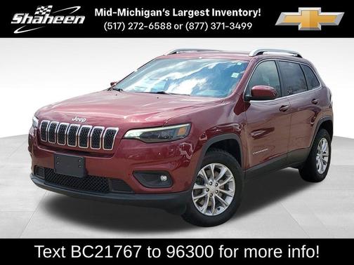 Velvet Red Pearlcoat 2019 Jeep Cherokee Latitude