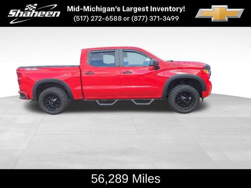 Red 2022 Chevrolet Silverado 1500 Custom