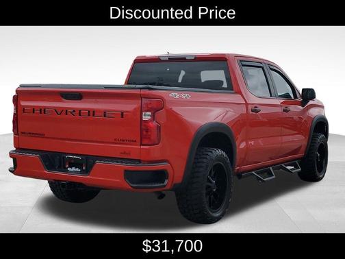 Red 2022 Chevrolet Silverado 1500 Custom