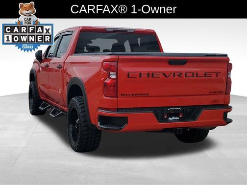 Red 2022 Chevrolet Silverado 1500 Custom