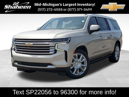 Empire Beige Metallic 2021 Chevrolet Suburban High Country