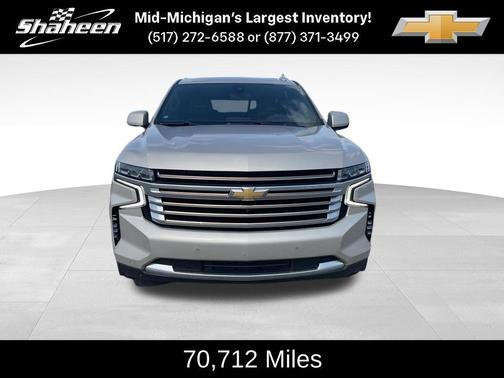 Empire Beige Metallic 2021 Chevrolet Suburban High Country