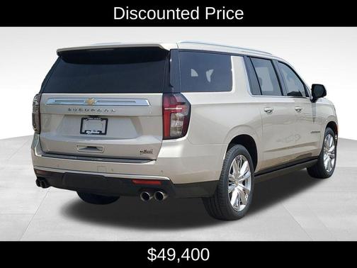 Empire Beige Metallic 2021 Chevrolet Suburban High Country