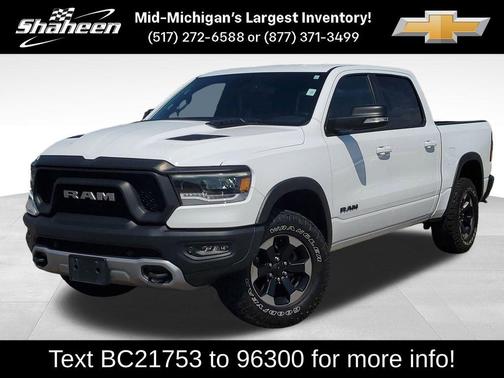Bright White Clearcoat 2020 RAM 1500 Rebel