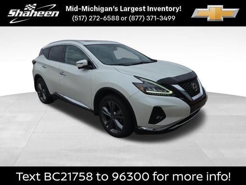 Pearl White Tri-Coat 2023 Nissan Murano Platinum