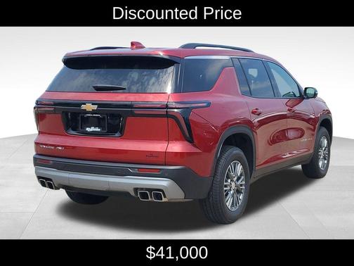 Radiant Red 2025 Chevrolet Traverse LT