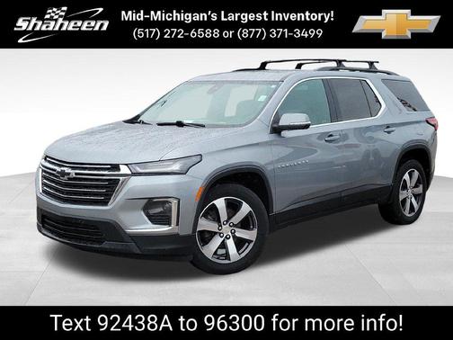 Sterling Gray Metallic 2023 Chevrolet Traverse LT Leather