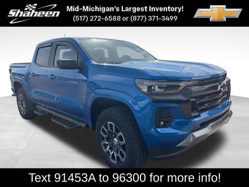 Glacier Blue Metallic 2024 Chevrolet Colorado Z71
