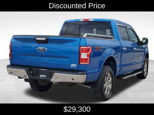 Velocity Blue Metallic 2020 Ford F-150 XLT
