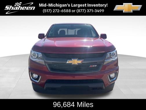 Cajun Red Tintcoat 2019 Chevrolet Colorado Z71