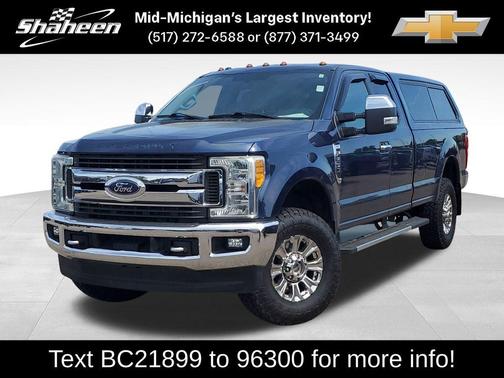 Blue Jeans Metallic 2017 Ford F-250 XLT