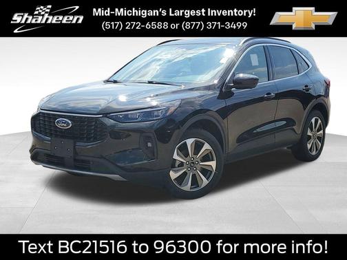 Agate Black Metallic 2024 Ford Escape Platinum