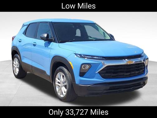Fountain Blue 2024 Chevrolet Trailblazer LS