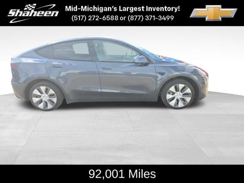 Gray 2020 Tesla Model Y Long Range