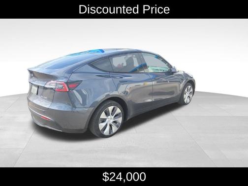 Gray 2020 Tesla Model Y Long Range