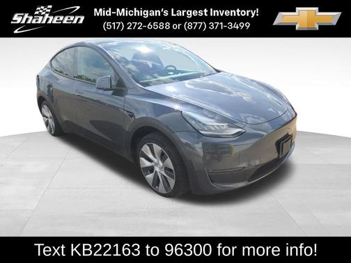 Gray 2020 Tesla Model Y Long Range