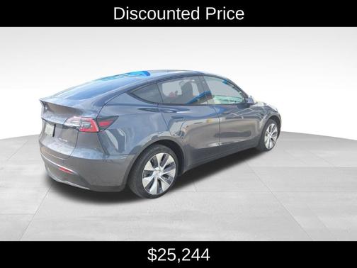Gray 2020 Tesla Model Y Long Range
