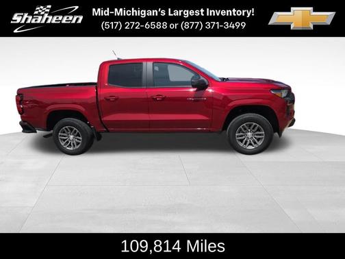 Radiant Red 2024 Chevrolet Colorado LT