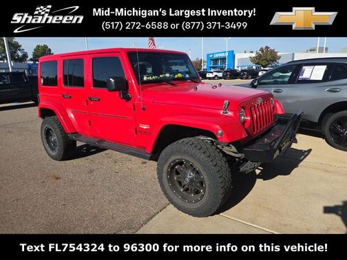 2015 Jeep Wrangler Unlimited Sahara