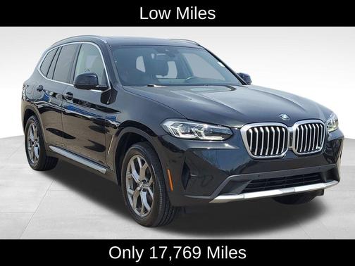 Black Sapphire Metallic 2023 BMW X3 xDrive30i