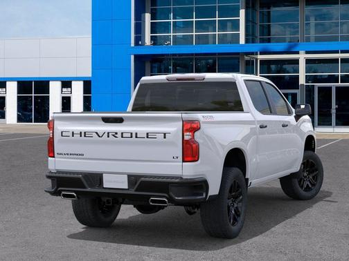Summit White 2026 Chevrolet Silverado 1500 LT Trail Boss