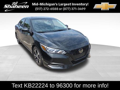 Black 2023 Nissan Sentra SV