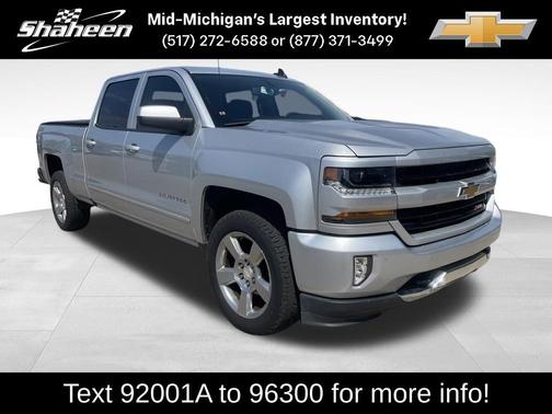 Silver Ice Metallic 2018 Chevrolet Silverado 1500 LT