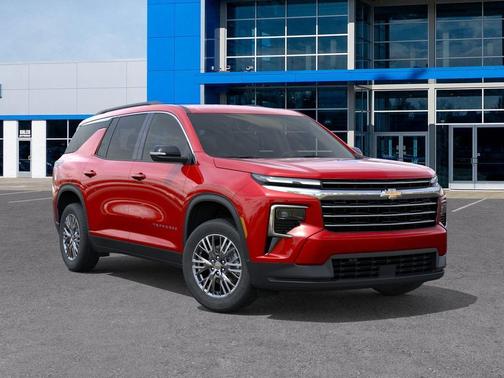 Radiant Red 2026 Chevrolet Traverse LT
