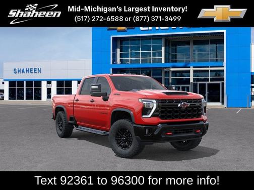 Red 2026 Chevrolet Silverado 2500 ZR2
