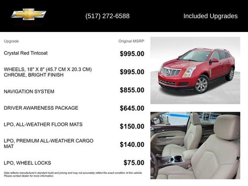 2016 Cadillac SRX Luxury Collection