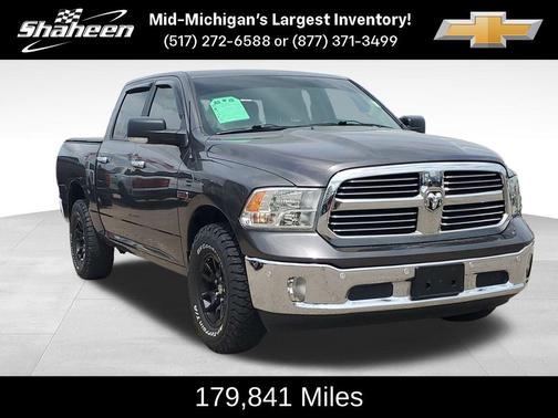 Granite Crystal Clearcoat Metallic 2017 RAM 1500 Big Horn