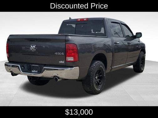 Granite Crystal Clearcoat Metallic 2017 RAM 1500 Big Horn