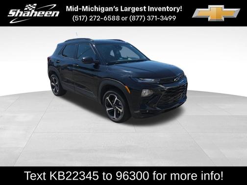 Mosaic Black Metallic 2022 Chevrolet Trailblazer RS