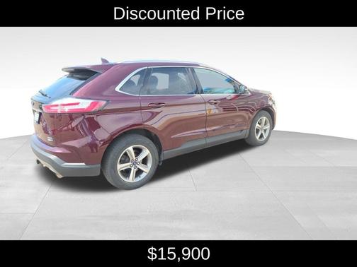 Burgundy 2020 Ford Edge SEL