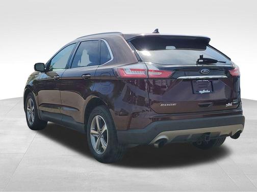 Burgundy 2020 Ford Edge SEL