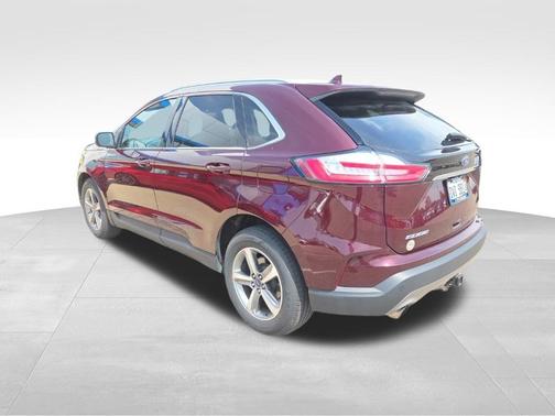 Burgundy 2020 Ford Edge SEL