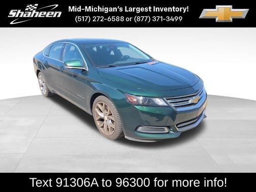 Rainforest Green Metallic 2015 Chevrolet Impala 2LT