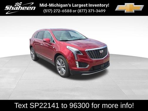 Radiant Red 2023 Cadillac XT5 Premium Luxury