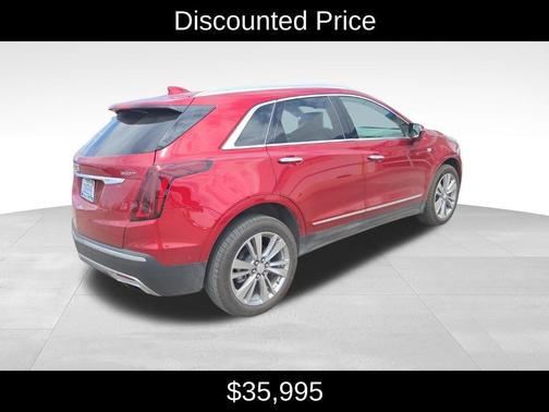 Radiant Red 2023 Cadillac XT5 Premium Luxury