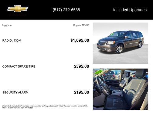 2016 Chrysler Town & Country Touring