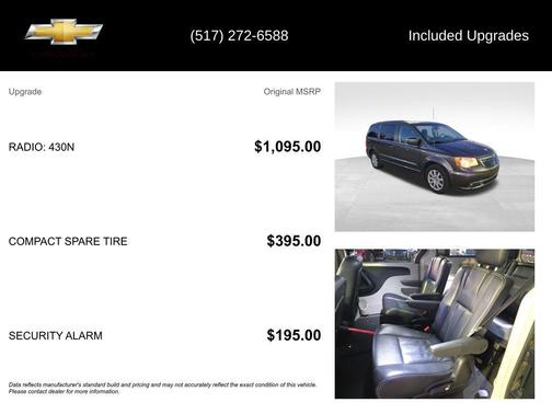 2016 Chrysler Town & Country Touring