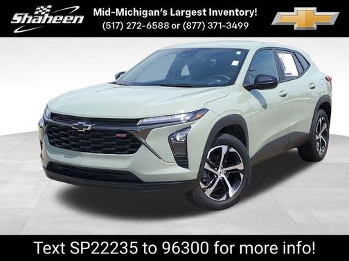Green 2024 Chevrolet Trax 1RS