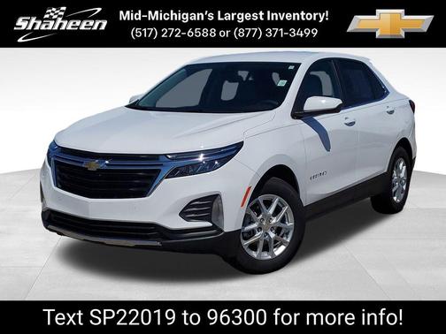 Summit White 2024 Chevrolet Equinox LT
