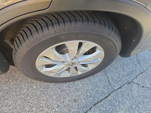 Gray 2014 Honda CR-V EX