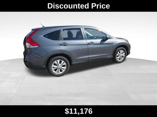 Gray 2014 Honda CR-V EX