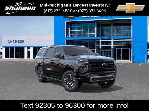 Black 2026 Chevrolet Tahoe Z71