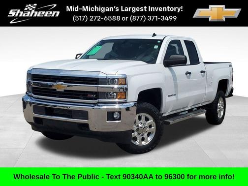 Summit White 2015 Chevrolet Silverado 2500 LT