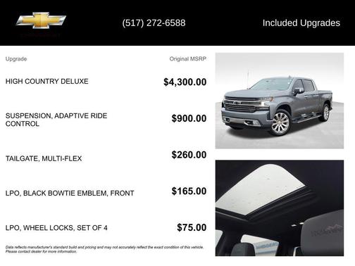 2021 Chevrolet Silverado 1500 High Country